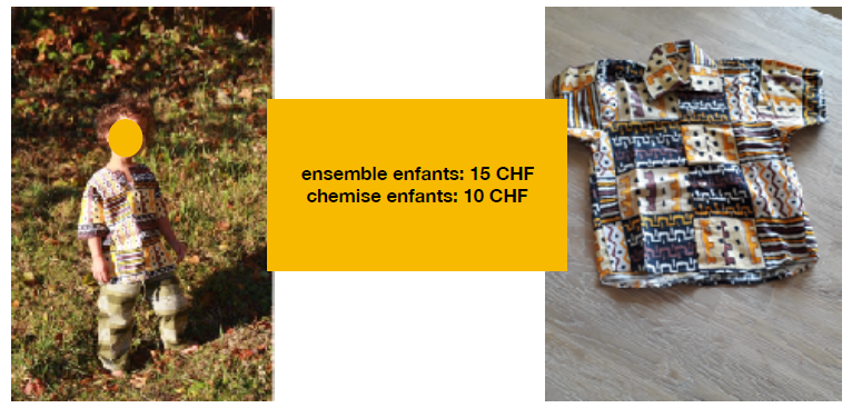 Habits pour enfants entre 10.- et 15.- francs