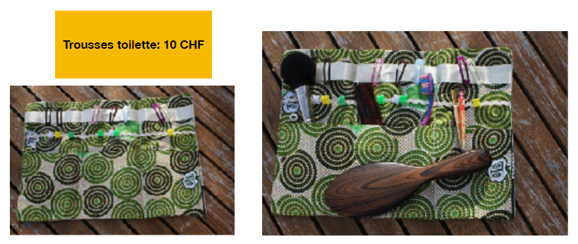 Trousse de toilette à 10.- francs