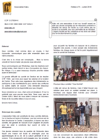 Couverture journal Kaku juillet 2019